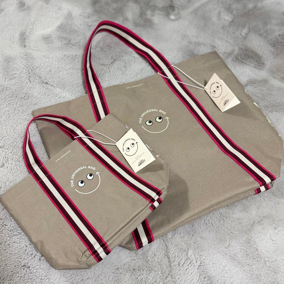 ANYA HINDMARCH&成城石井 大小エコバッグ2個セット新品タグ付き！