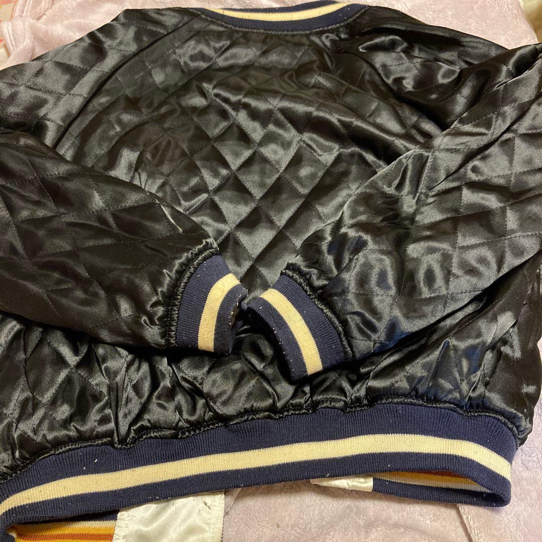 ピークドイエロー⭐︎スカジャンguitar girlサイズ40