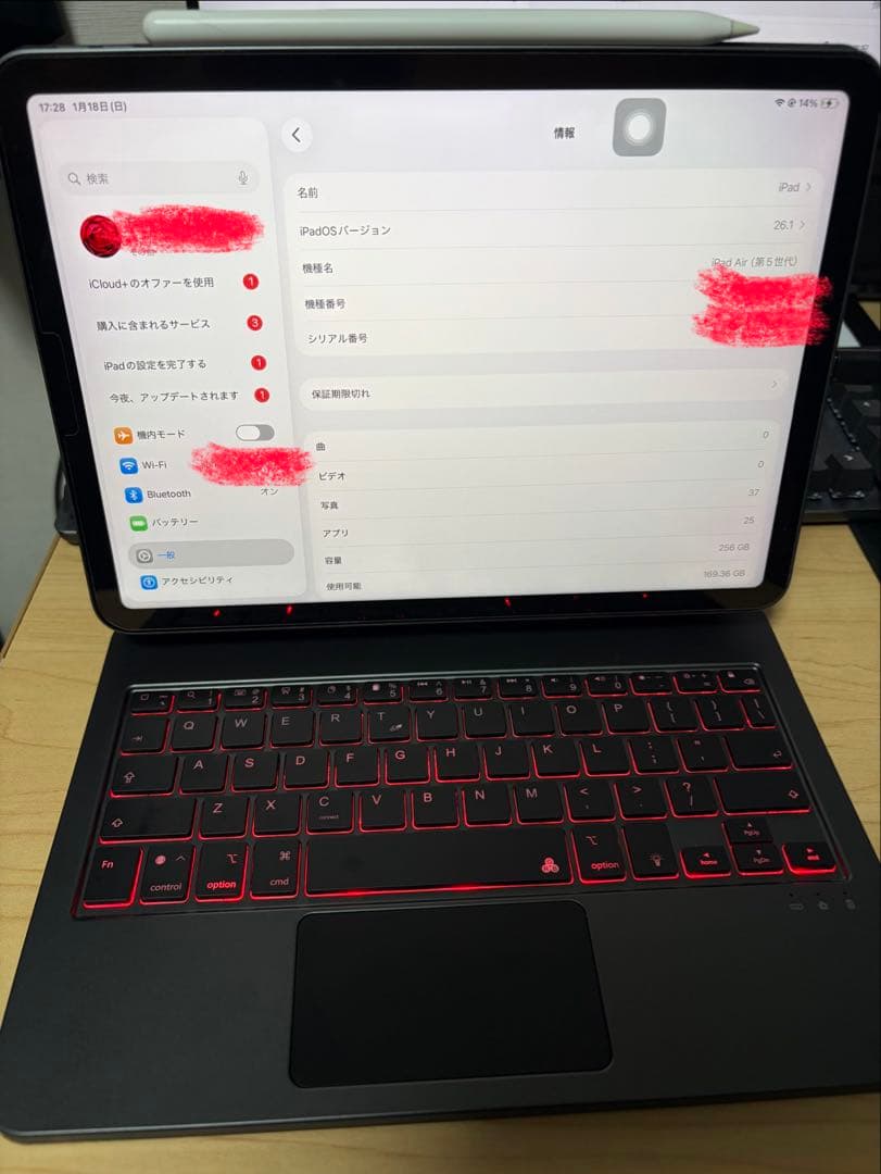 iPad本体 iPad Air5 256GB