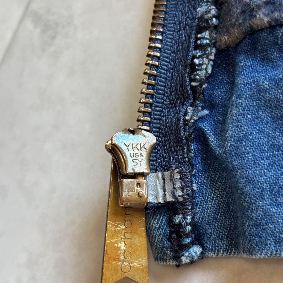 【Vintage】カーハート デニム アクティブジャケット 裏地付き 00s