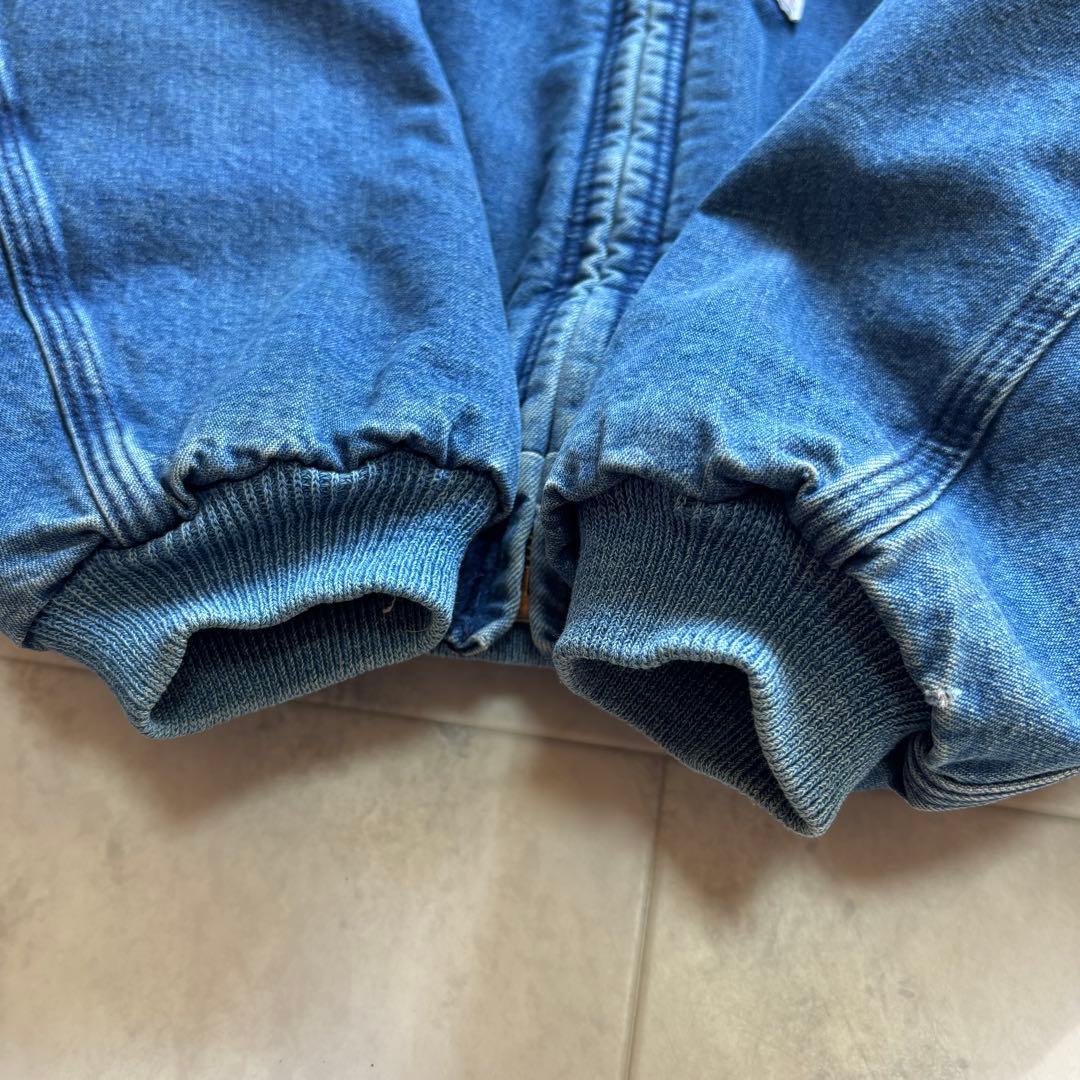 【Vintage】カーハート デニム アクティブジャケット 裏地付き 00s
