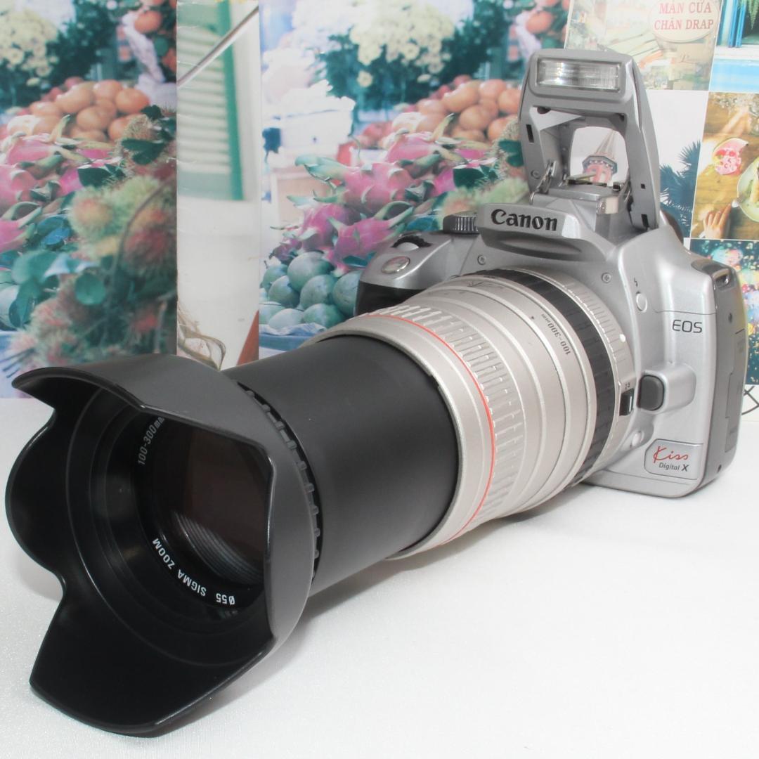 ❤️ど迫力の超望遠レンズセット❤️Canon EOS kiss X❤️