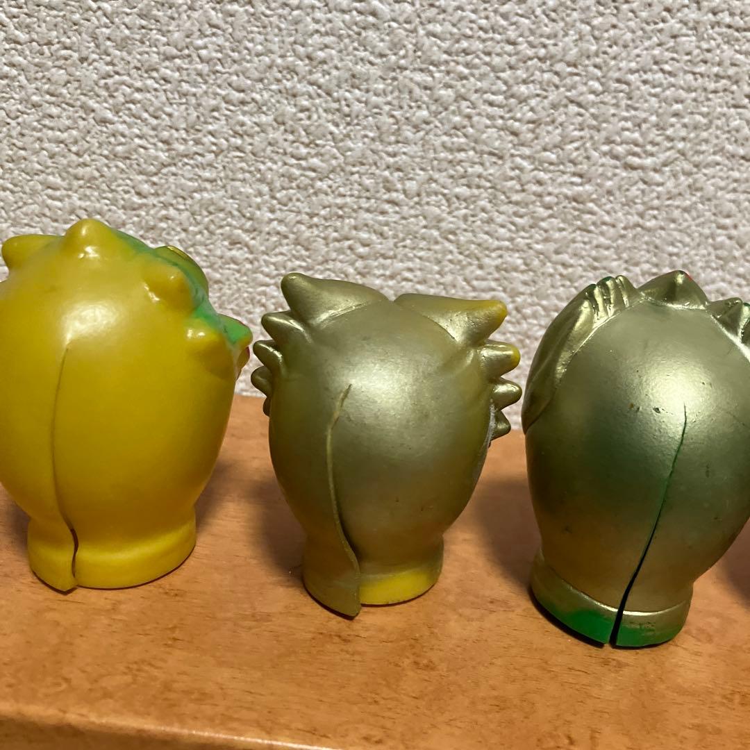 レインボーマン　ソフビ　マスク　面取れ　昭和　当時物　レトロ