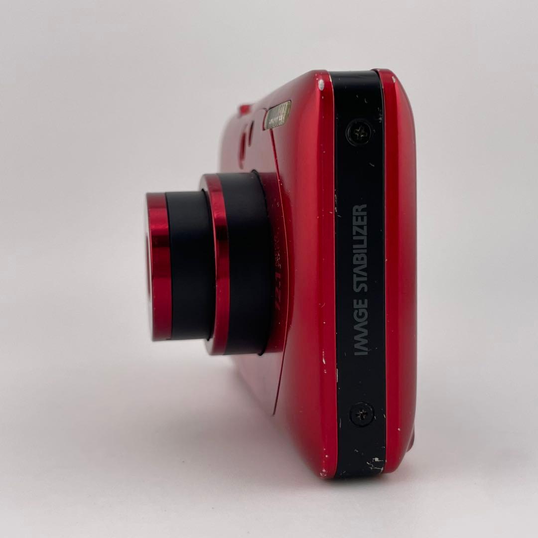 実写良⭕️【動作確認済】Canon IXY 210IS キャノン デジカメ 赤