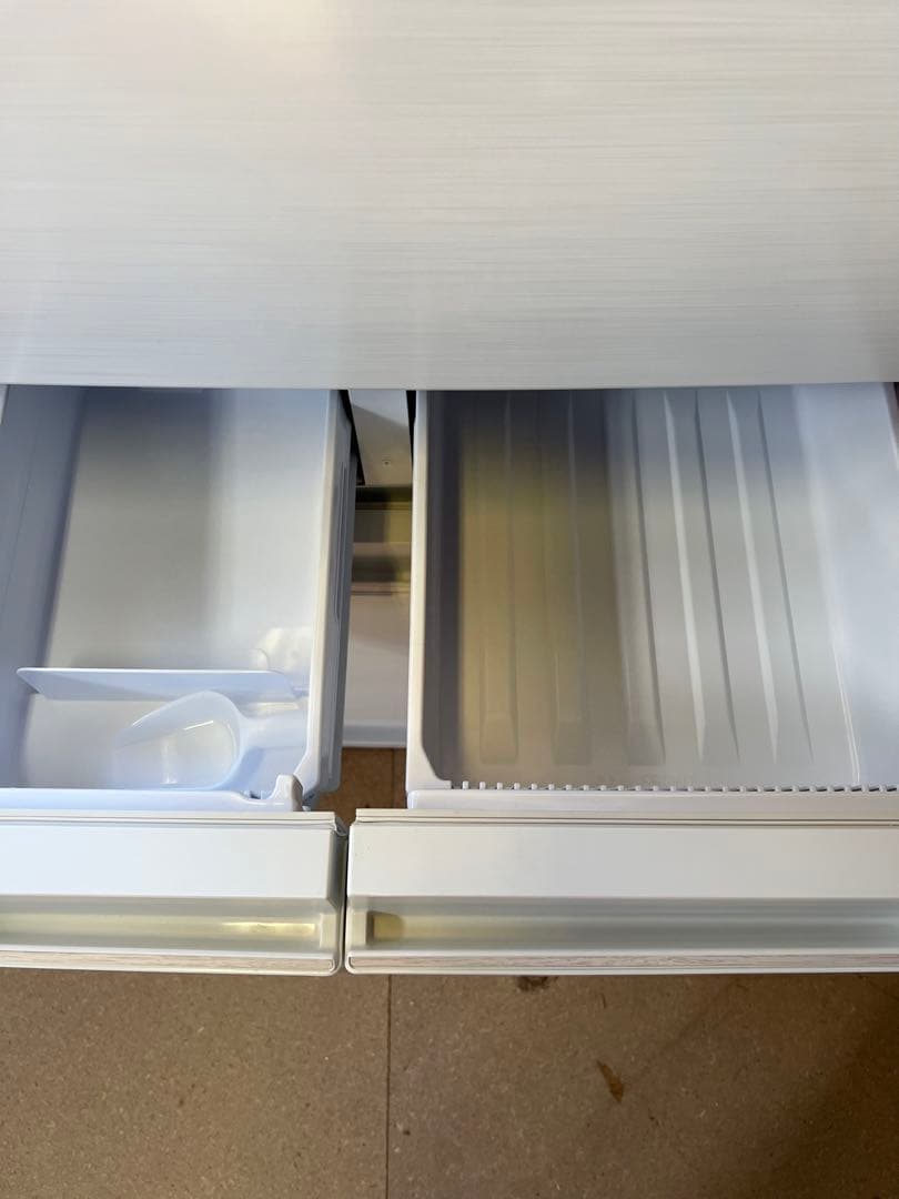 【美品】SHARP SJ-FA46KL-W 冷蔵庫 457L ホワイト 2023