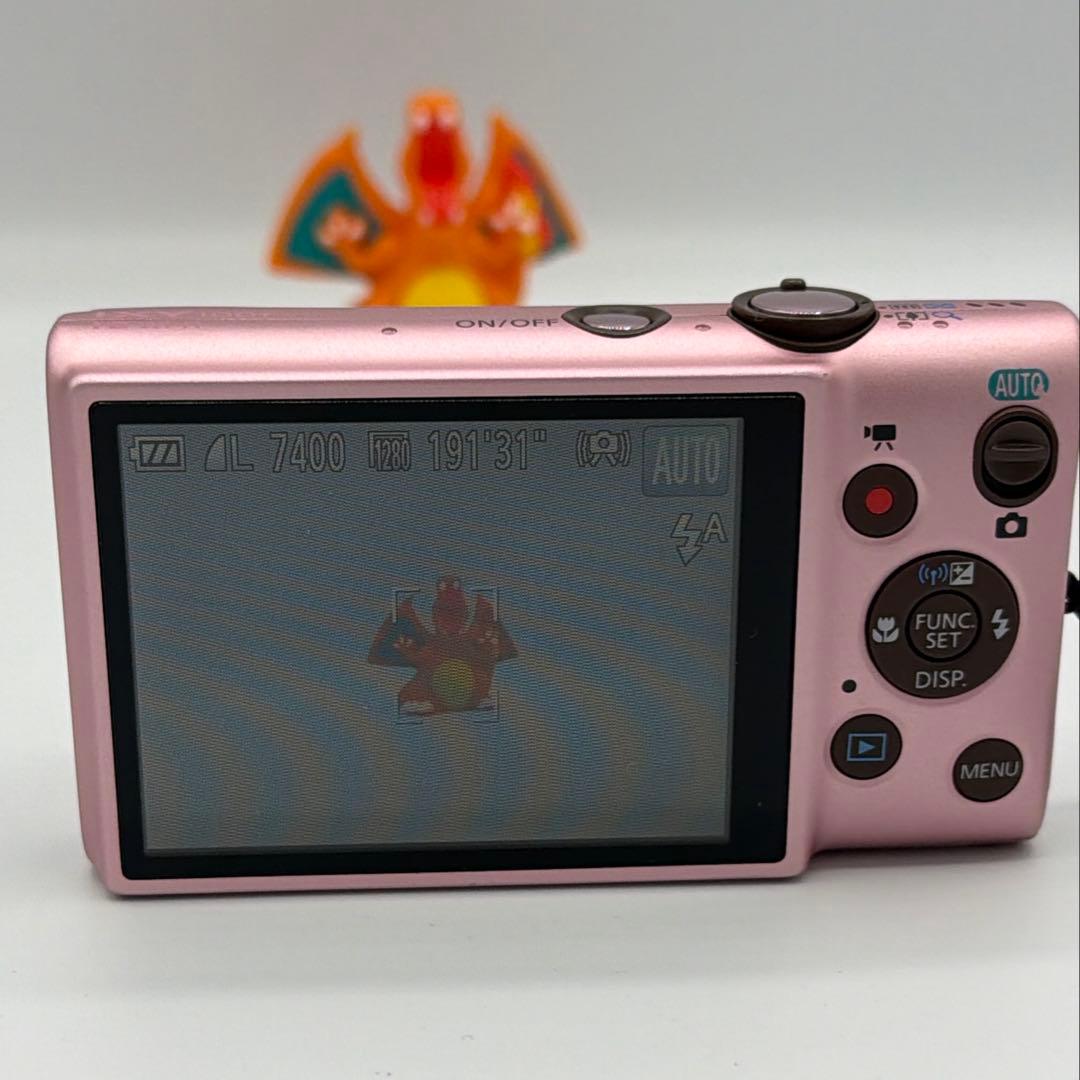 Canon ixy 100F ピンク　イクシー　デジカメ　キャノン　コンデジ