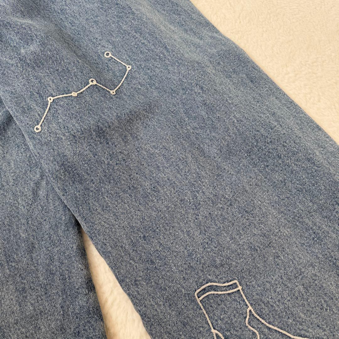 25AW Freada フリーダ チェーンステッチ ワイドデニム