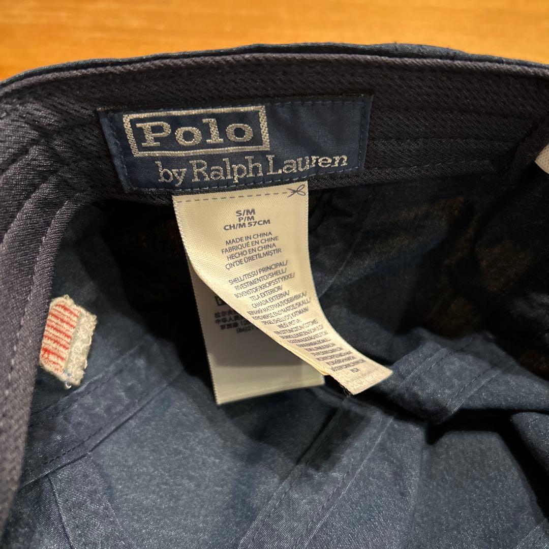 ラルフローレン POLO 1992 stadium indigo ロングビル