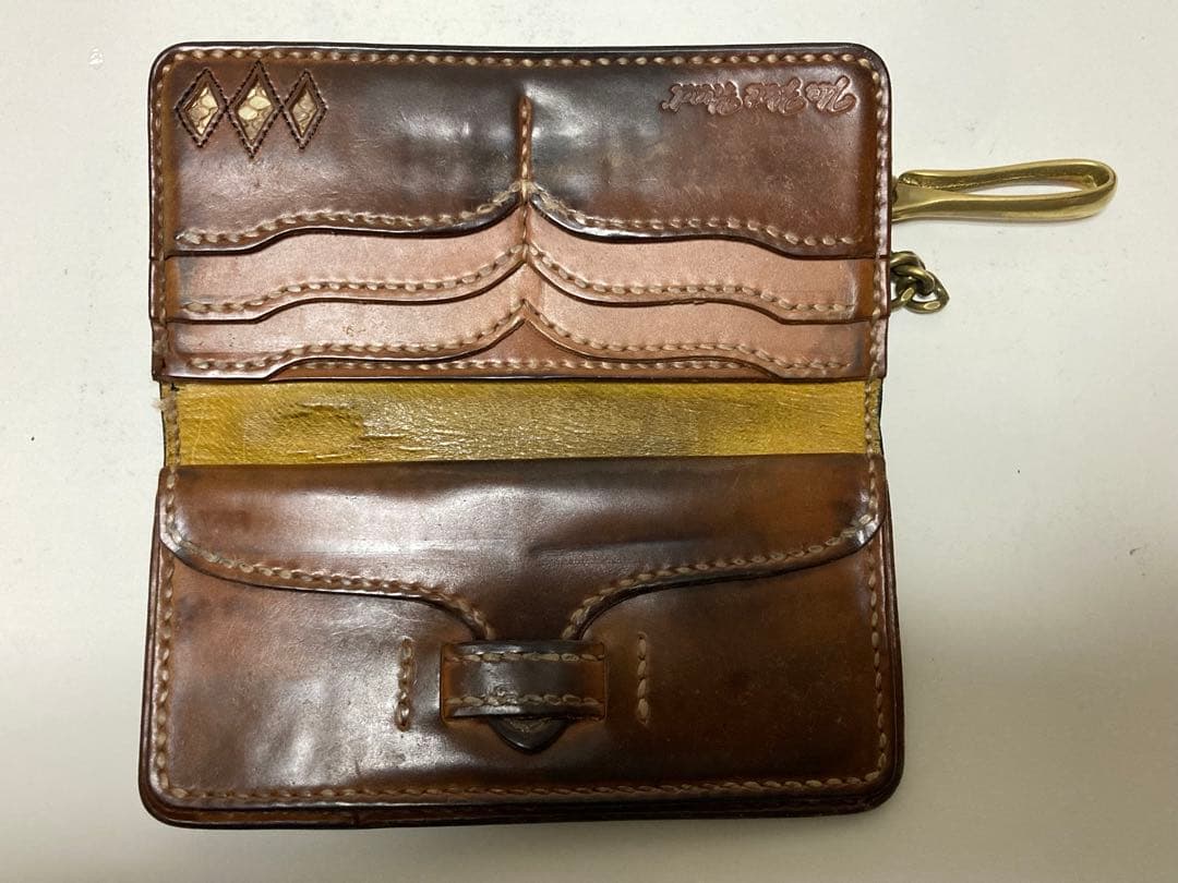 THE FLAT HEAD コードバン　財布　ウォレット　シルバー925 廃盤品