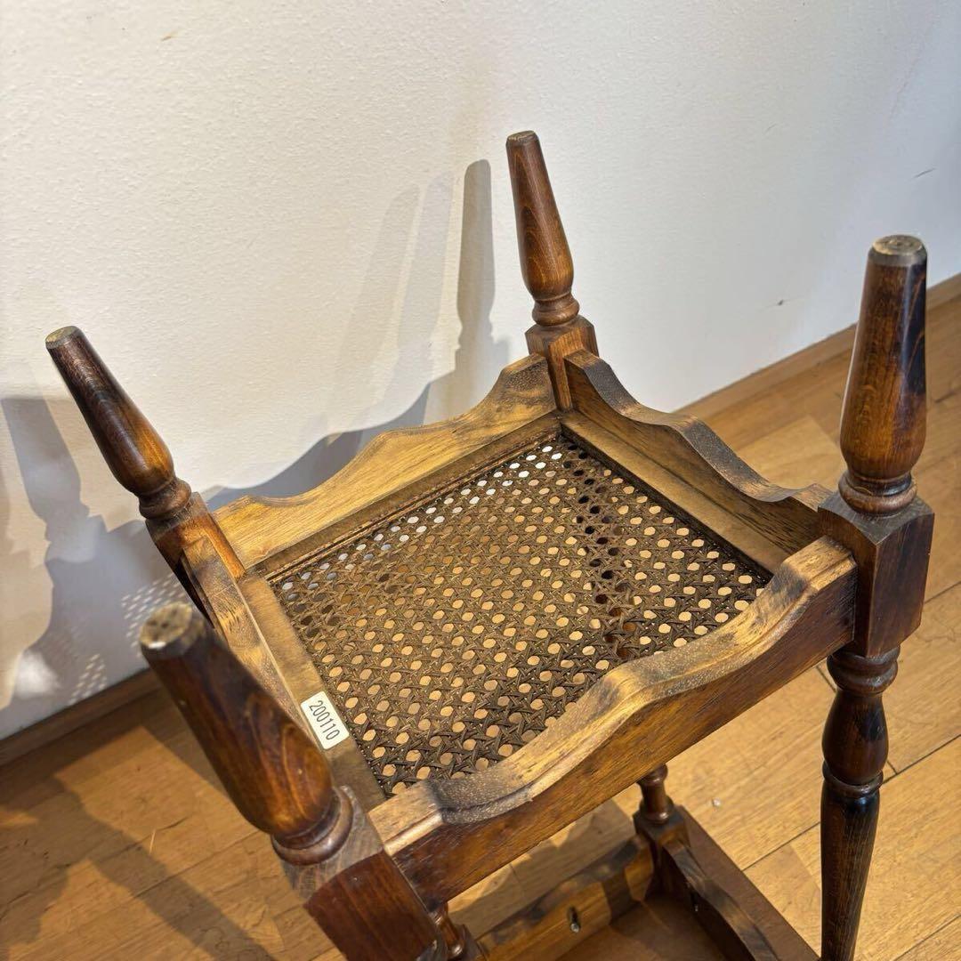 カリモク コロニアル シリーズ テレフォンラック 電話台 木製 サイドテーブル