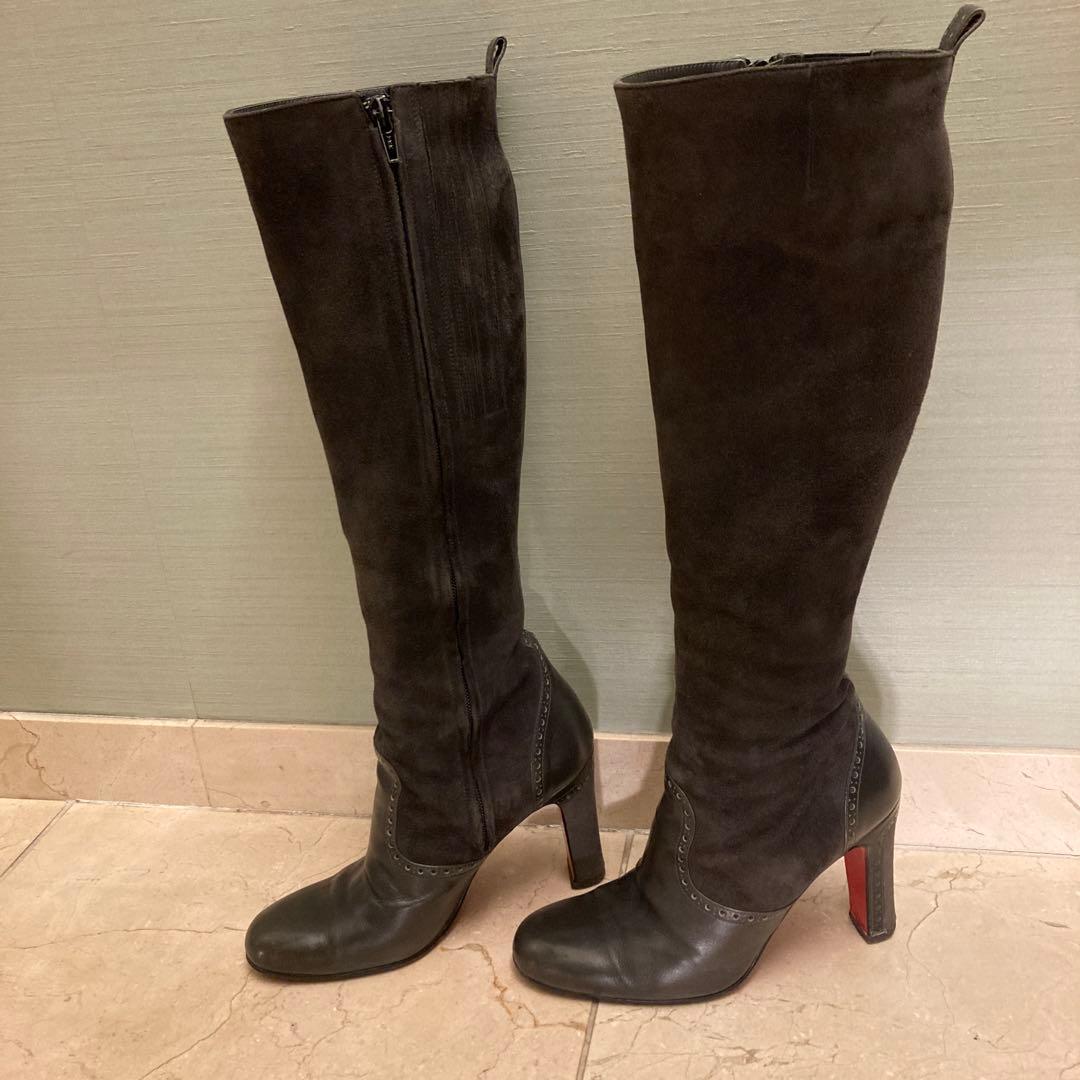 クリスチャンルブタン ロングブーツ