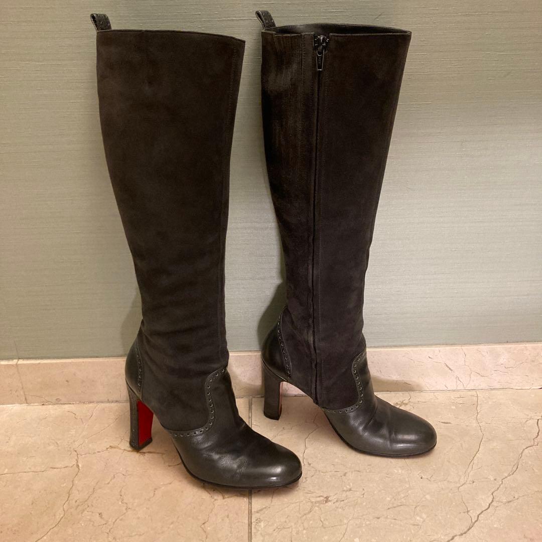 クリスチャンルブタン ロングブーツ