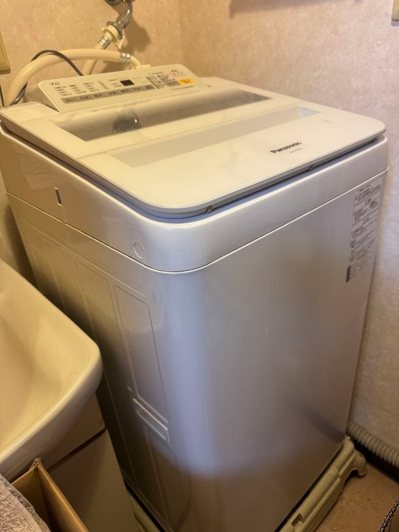 Panasonic 洗濯機 7kg NA-FA70H6 2019年製 上位モデル