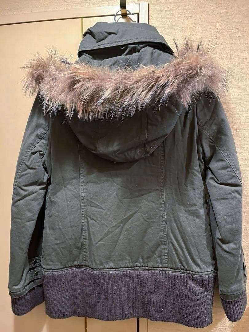 【新品未使用】d.i.a ファー付きジャケット