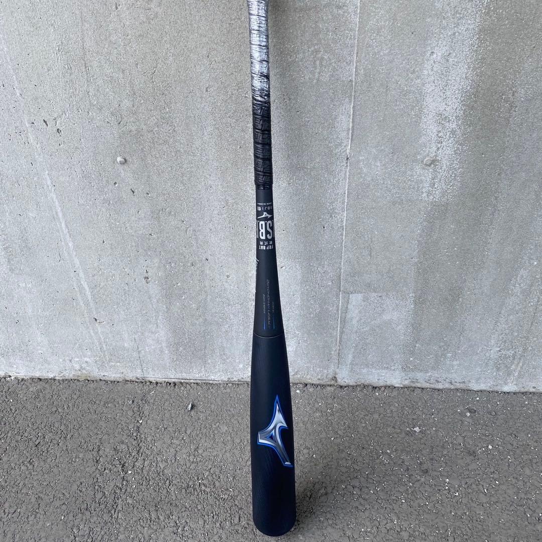 ミズノ ビヨンドマックス レガシー　軟式バット 青黒