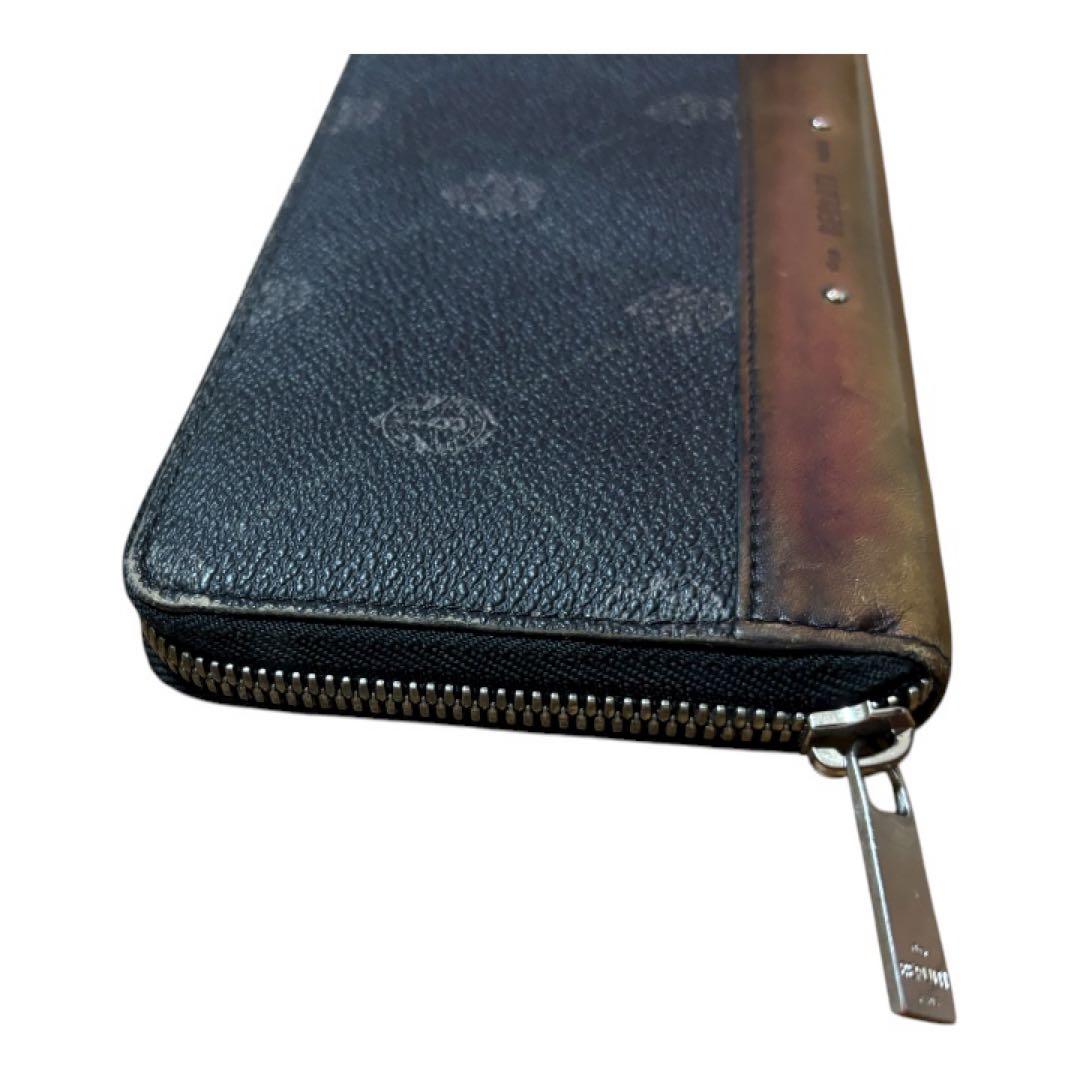 BERLUTIベルルッティ 長財布 イタウバ PVC×レザー ブラック ブラウン