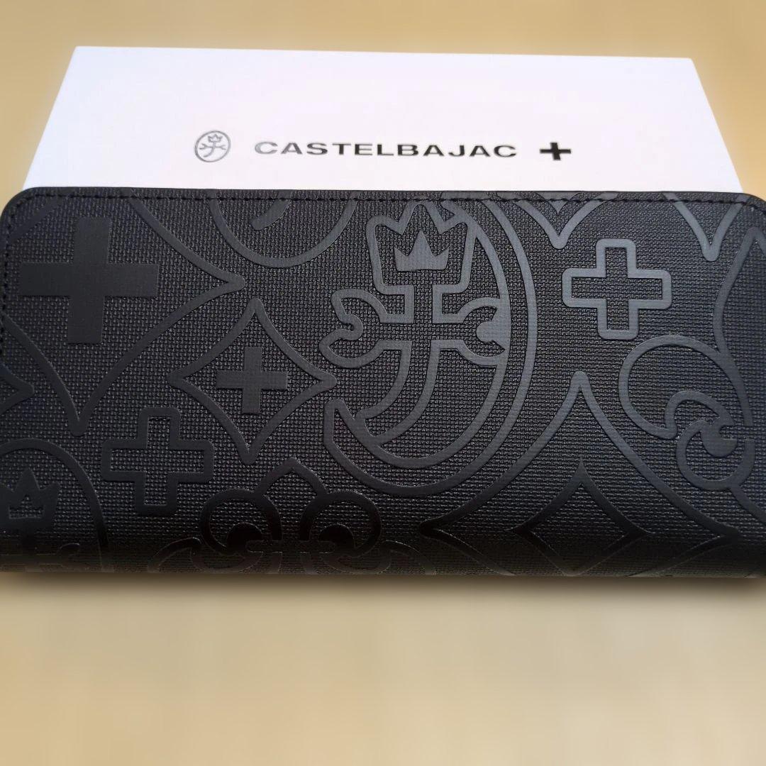 【新品未使用】カステルバジャック 長財布 メンズ レディース ブラック
