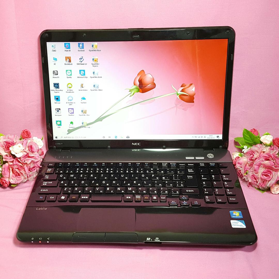 最新❥Win10搭載❥ ブラック❥LaVie❥メモリ4G&大容量HDD❥オフィス