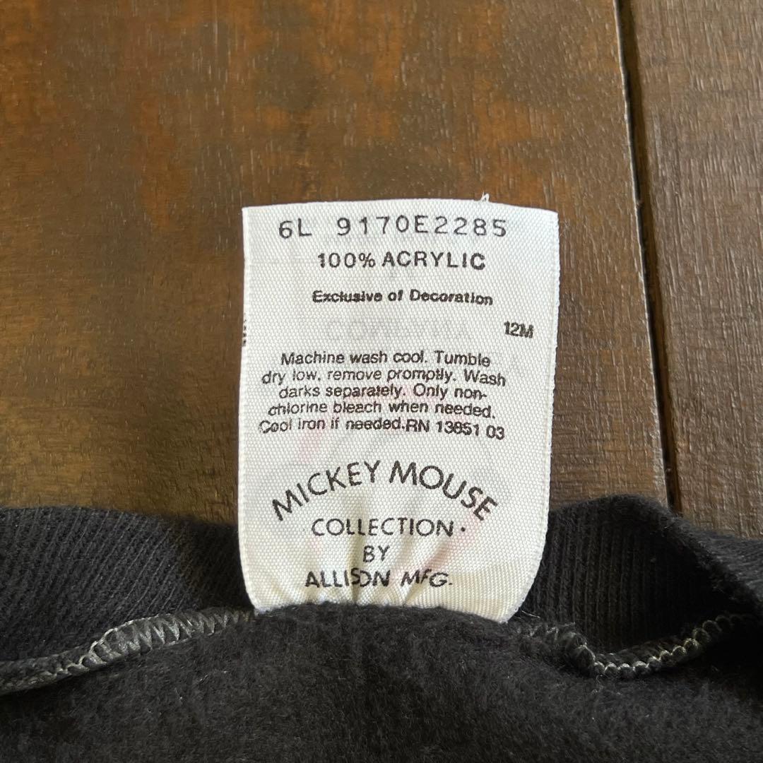 USA製！！【Disney ミッキーマウス】ヴィンテージスウェットシャツ 両面