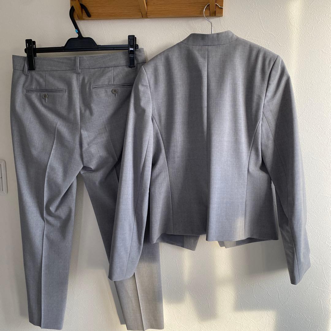 セオリー　スーツ上下　ライトグレー