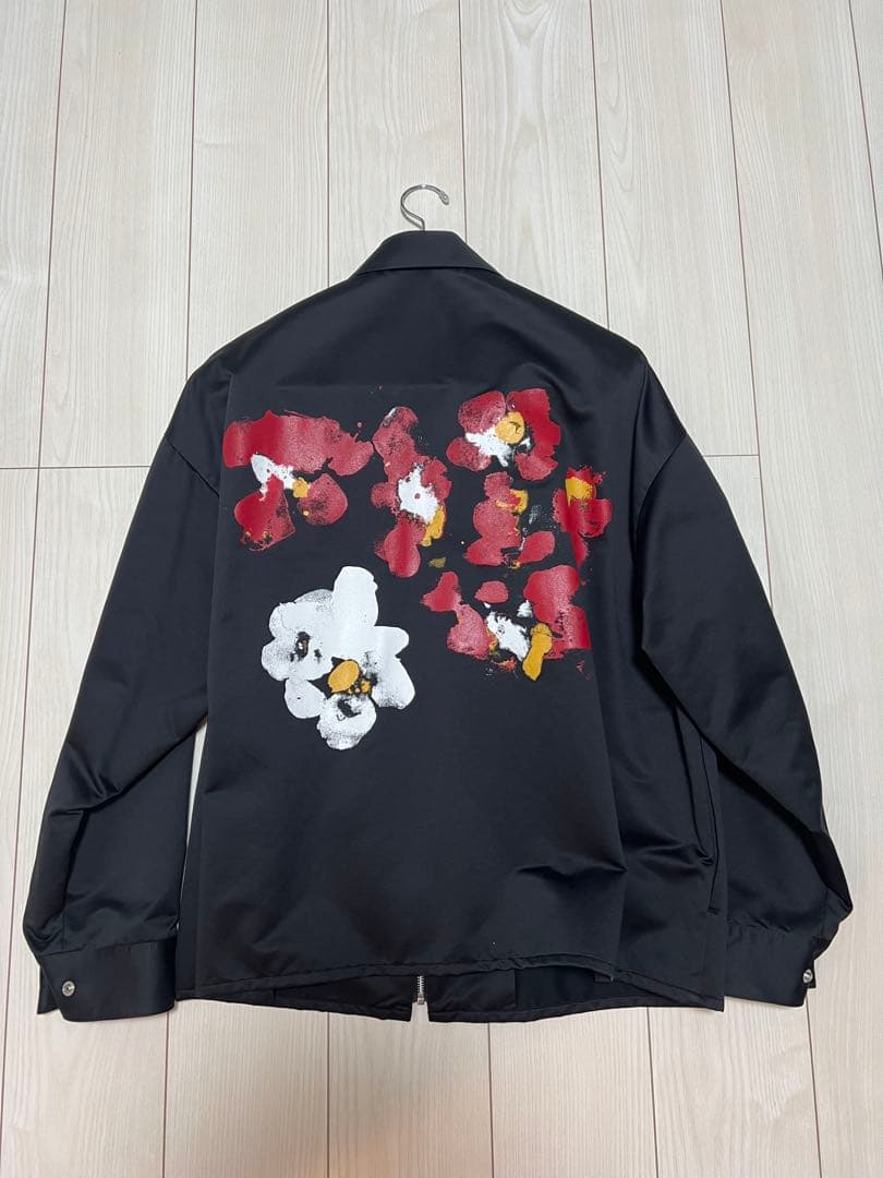 ALMOSTBLACK 24SS フラワープリントジャケット
