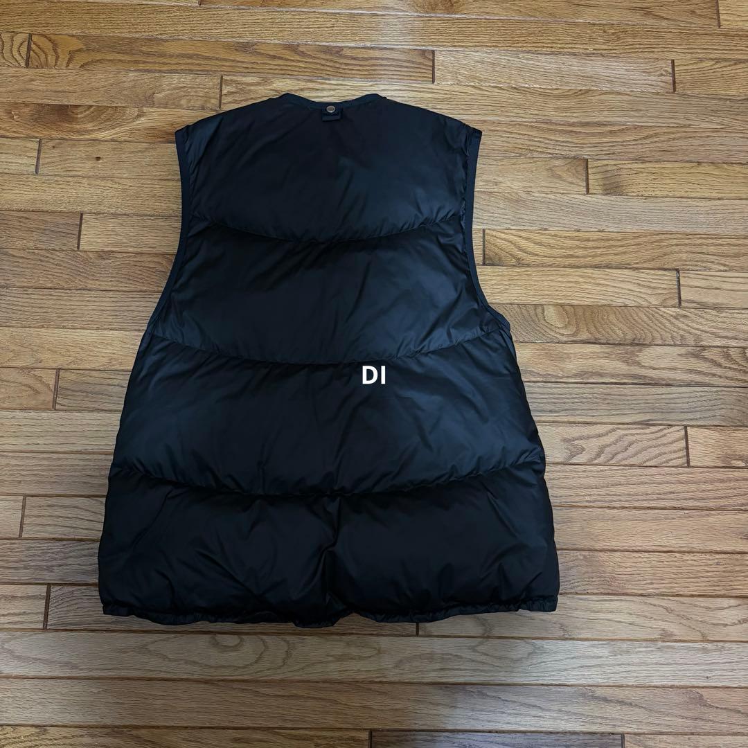 un3d ギャザー入りダウンジャケット 38 ブラック