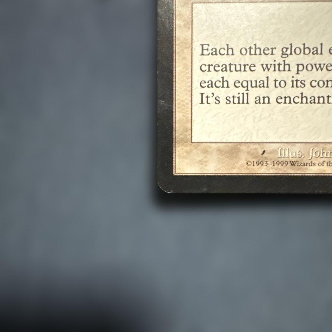 MTG オパール色の輝き　英語版４枚セット