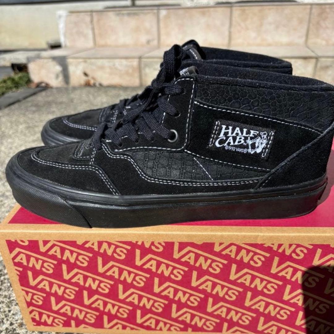 vans half cab スエード
