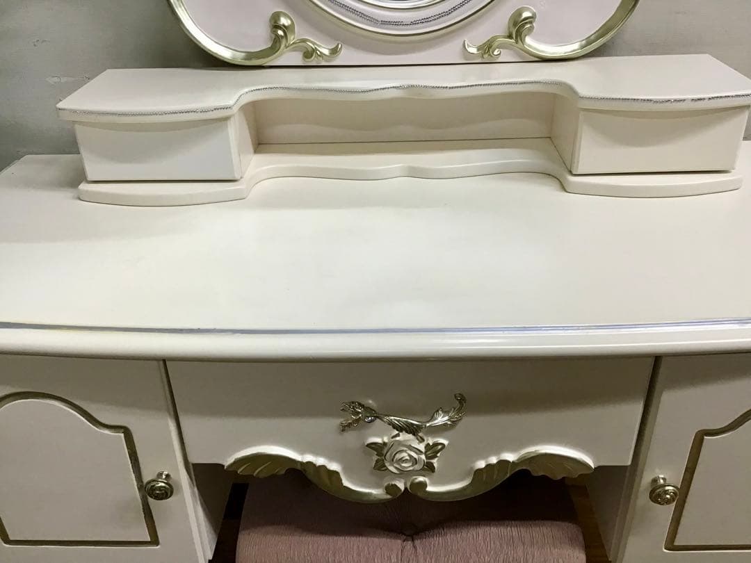 可憐チャン☆管376☆イタリア製☆ロココ調☆姫系☆アンティーク☆ドレッサー