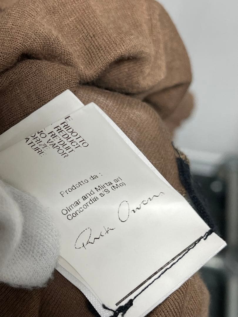 Rick Owens リックオウエンス タンクトップ XSサイズ　カットソー