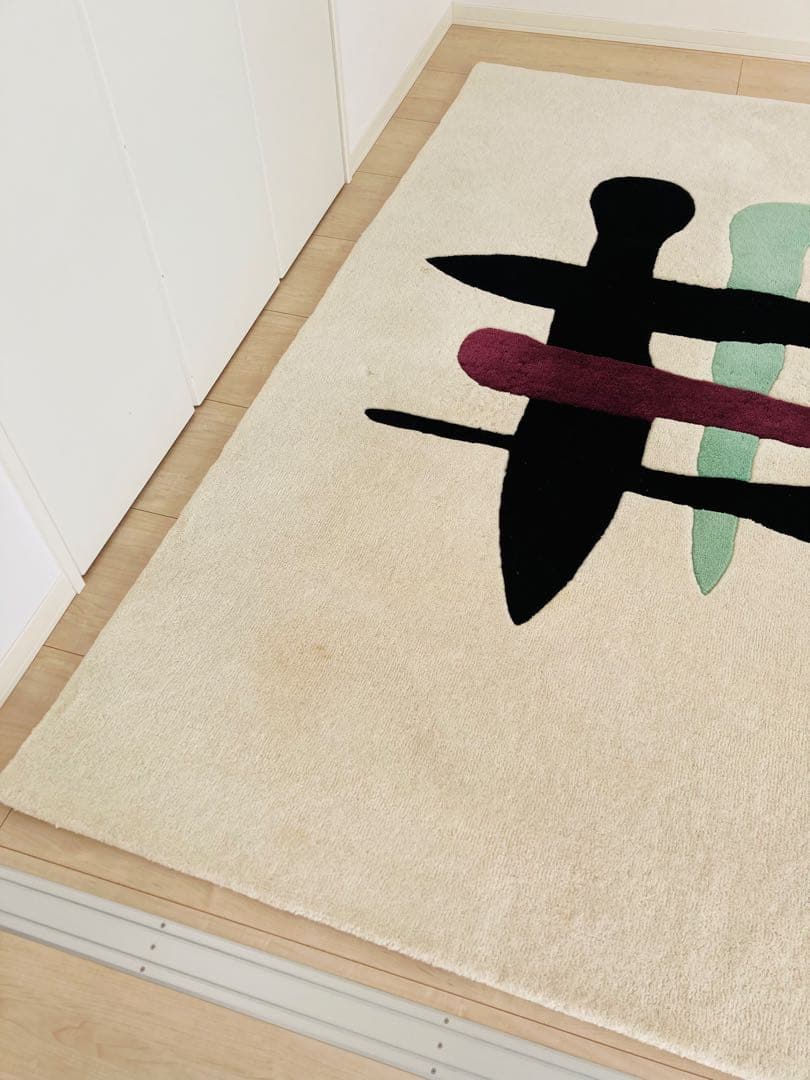 コンランショップ　ラグ　スリップウェア