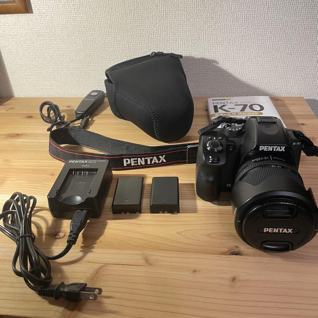 PENTAX k-70 18-135WRレンズキット