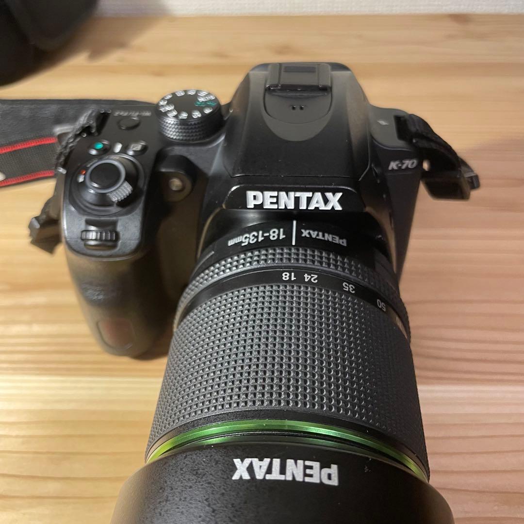 PENTAX k-70 18-135WRレンズキット