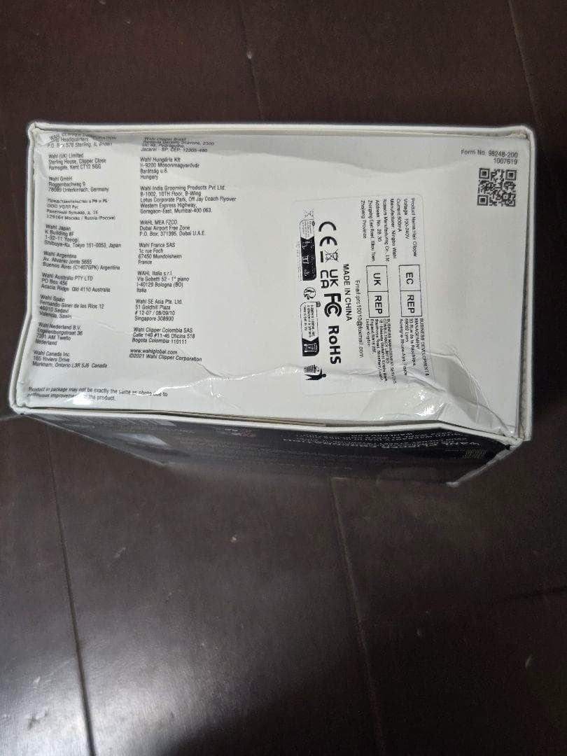 WAHL 5Star Vapor コードレスバリカン ウォール@=59@8~6@