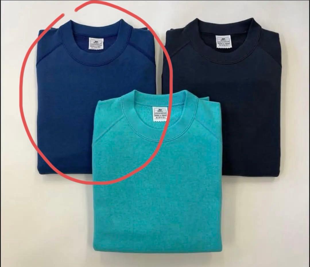 美品 LW313 ループウィラー Loopwheeler スウェット Lサイズ