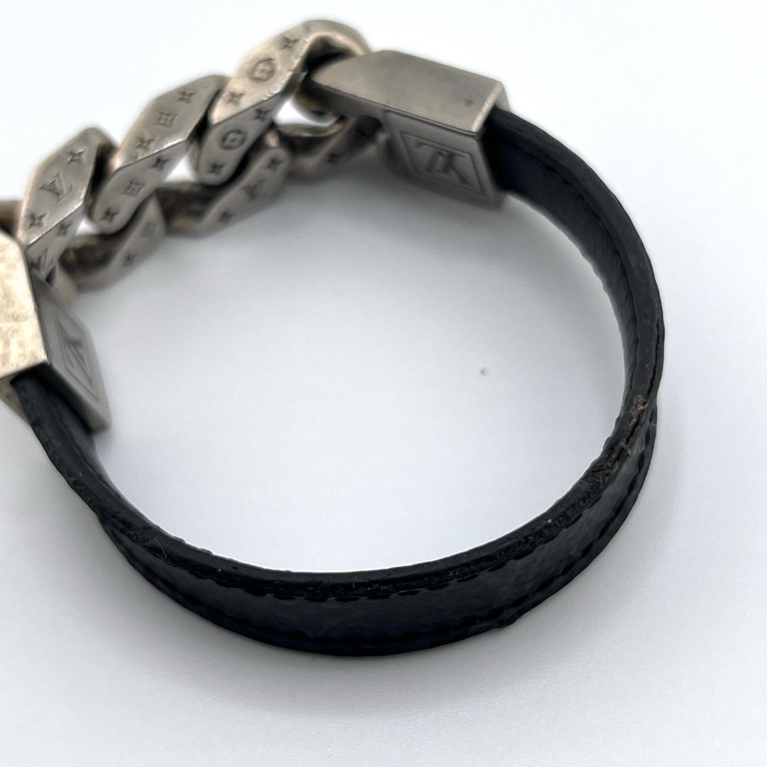 【美品】ルイヴィトン ブラスレ モノチェーン ブレスレット エクリプス