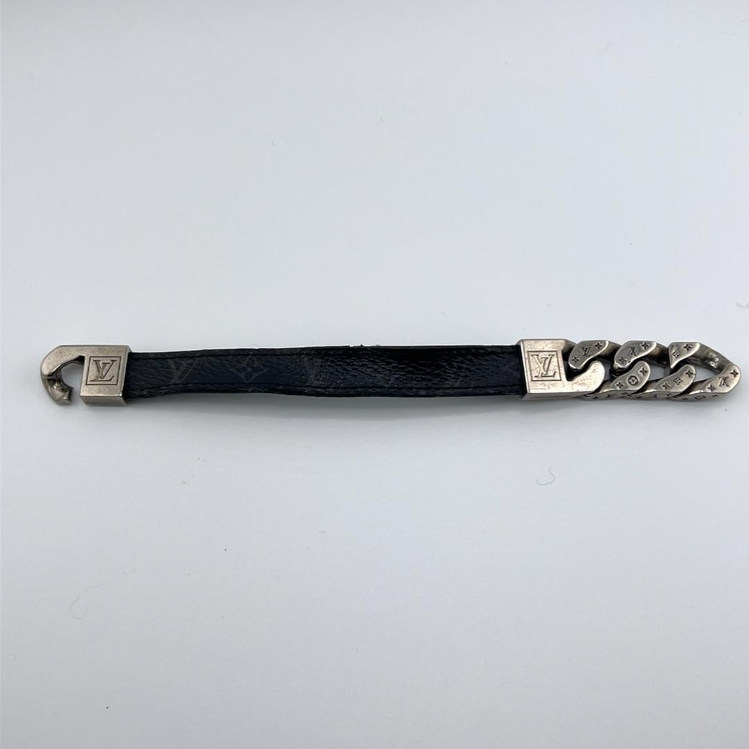 【美品】ルイヴィトン ブラスレ モノチェーン ブレスレット エクリプス