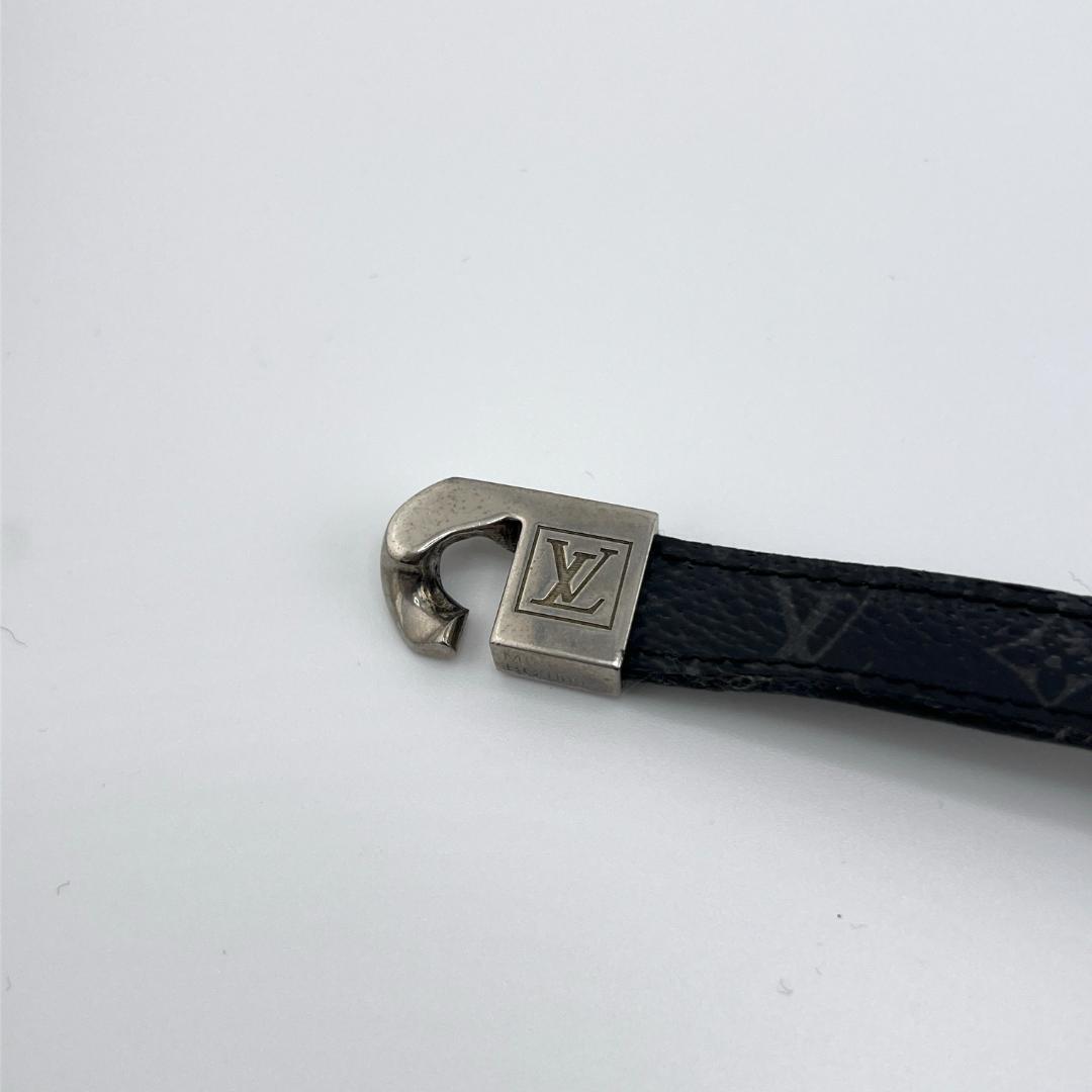【美品】ルイヴィトン ブラスレ モノチェーン ブレスレット エクリプス