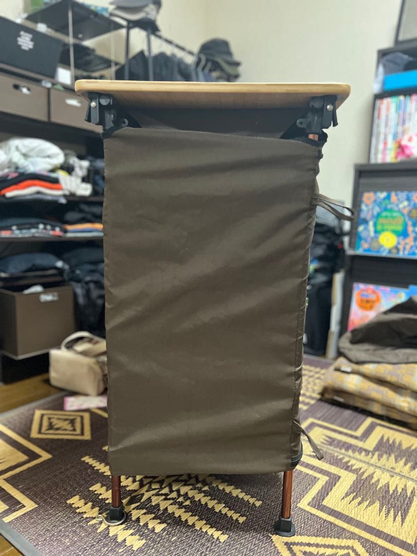 Coleman バンブーフォルダブルシェルフ　テーブル