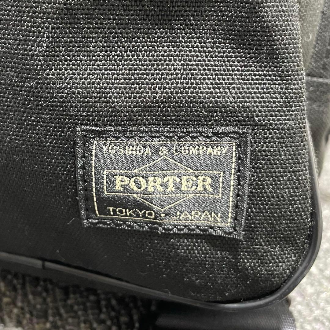 未使用級✨ PORTER ハイブリッド スリング ボディバッグ スリング 黒