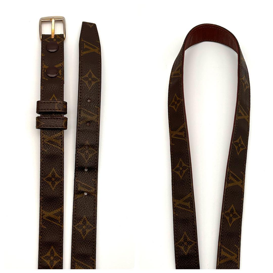 レア美品✨ Louis Vuitton モノグラム ベルト ヴィンテージ