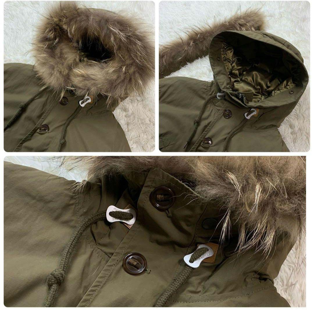 TheDUFFER of St.E 超希少　カーキ アラスカダウン L