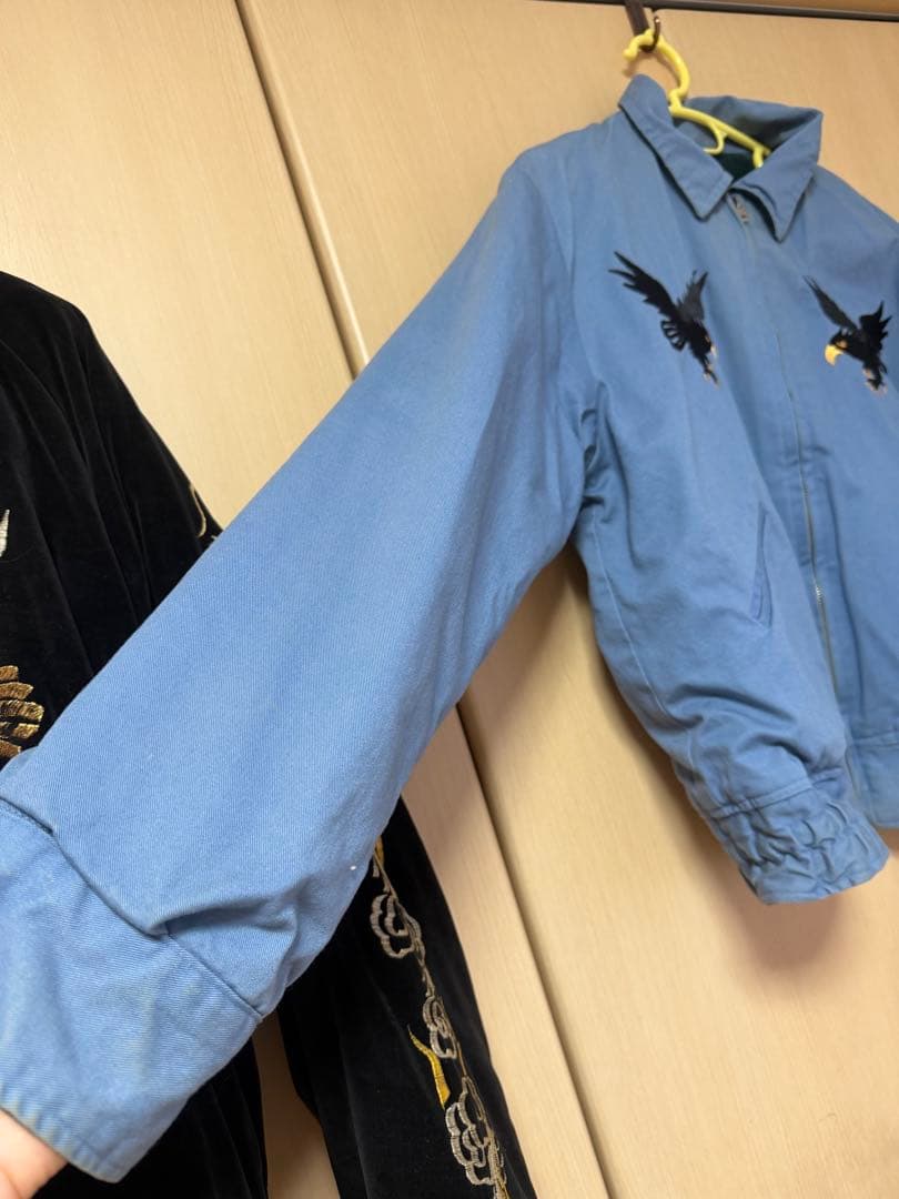 ト*ン様 虎と龍刺繍 東洋　スカジャン