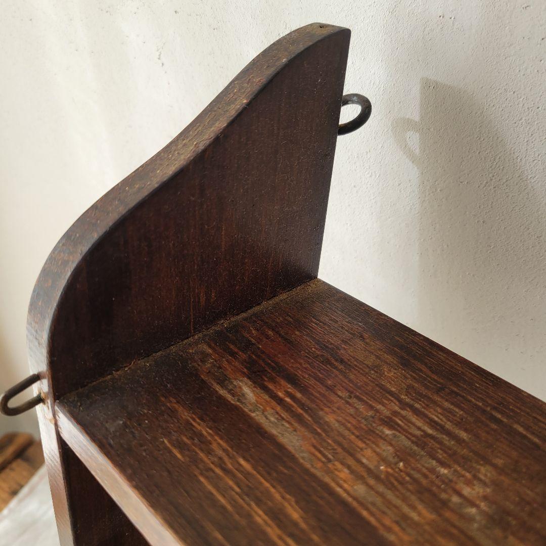 フランス　アンティーク　飾り棚　壁掛け