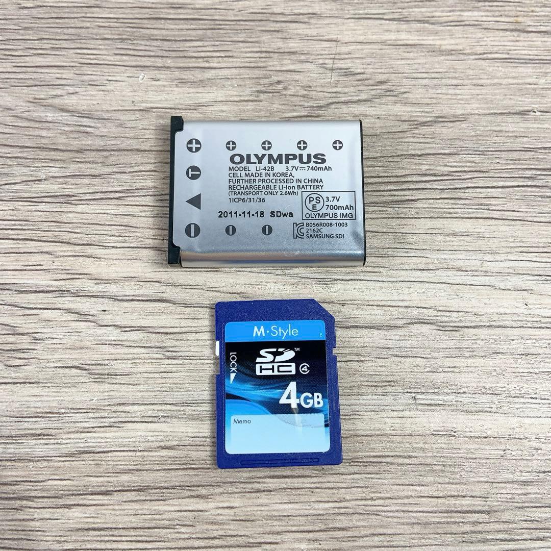 OLYMPUS VH-210 パープル 14MP 5倍ズーム　デジカメ