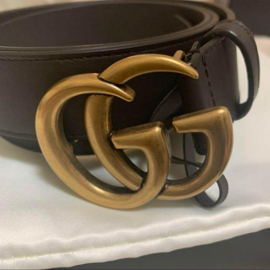 グッチ♡メンズベルト♡大きいサイズ♡ggマーモント♡