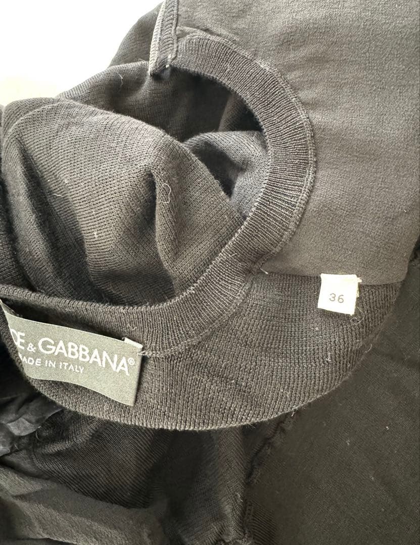 あんこちゃん⭐︎ドルチェ&ガッパーナ⭐︎カーディガン　サイズ36 パフスリーブ