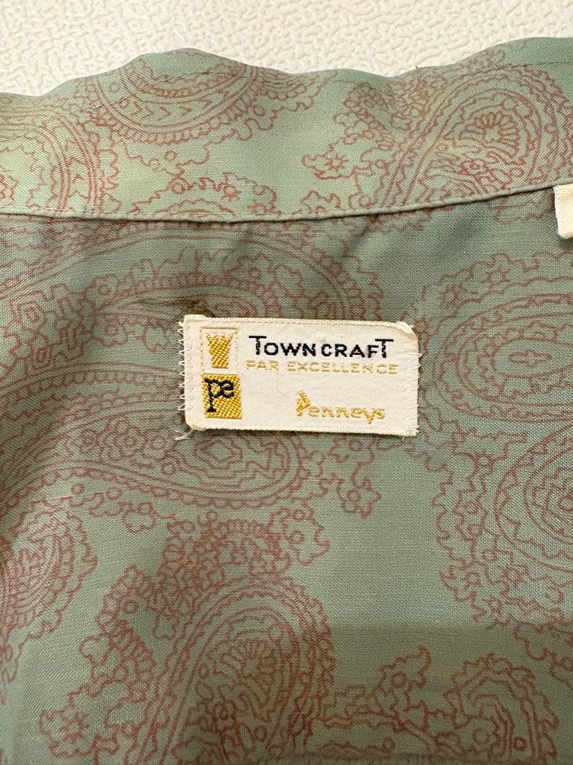 60s-70s TOWNCRAFT 開襟シャツ
