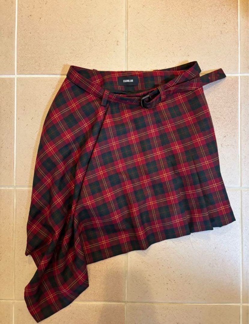 【希少】 egonlab pleated skirt 23aw エゴンラボ