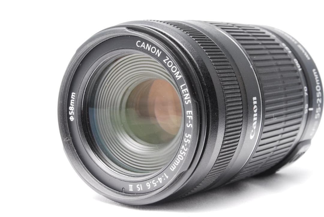 【美品】Canon EF-S 55-250mm IS Ⅱ 望遠レンズ 紅葉